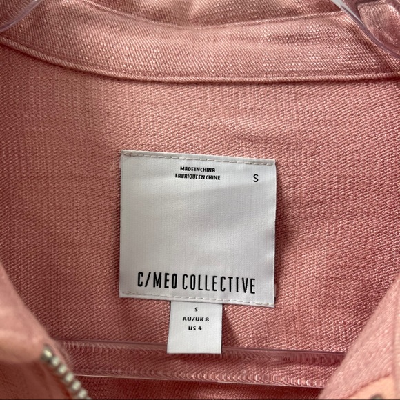 C/MEO Collective Balloon Sleeve Mini Dress Small - Picture 4 of 5